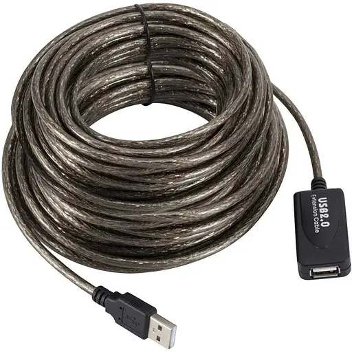 Удлинитель USB TCOM с кабелем 20 м