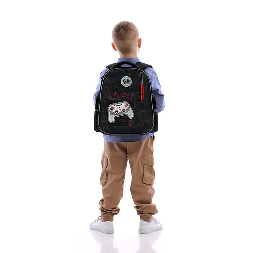 Рюкзак GoPack Education 165S Play Серый (GO26-165S-6) - фото 16