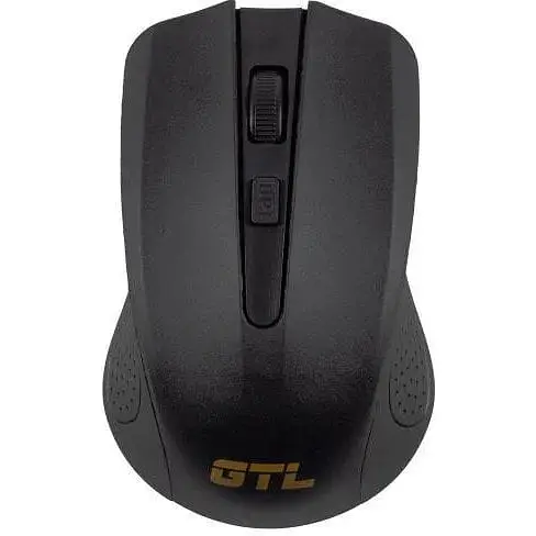 Миша GTL 4W310 чорний 4D 2.4G Wireless Optical USB 800-1200-1600 dpi 2xAAA - фото 1