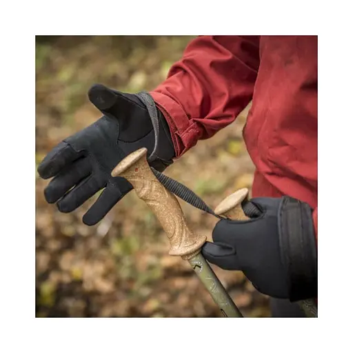 Рукавички для туризму Helikon-Tex Tracker Outback Gloves - Black, розмір S - фото 9
