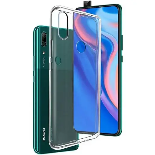 TPU чохол Epic Transparent 1,5mm для Huawei P Smart Z Безбарвний (прозорий) - фото 1
