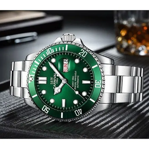 Чоловічий наручний годинник Carnival Green - фото 5