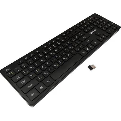 Клавіатура Defender Comfort MT Wireless UA Black (450950) - фото 3