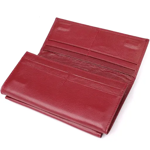 Женский кошелек с карманом для телефона из натуральной кожи ST Leather 19х10х3 см acs0029692 - фото 6