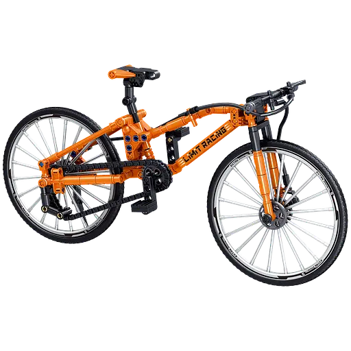 Конструктор велосипед  ZHEGAO DOWNHILL BIKE  швидкісний гірський 253 деталі - фото 3