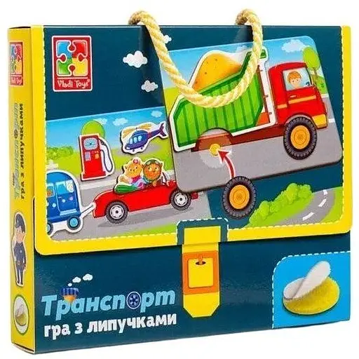 Гра розвиваюча Vladi Toys Транспорт VT1302-28 (4820234762668) - фото 1