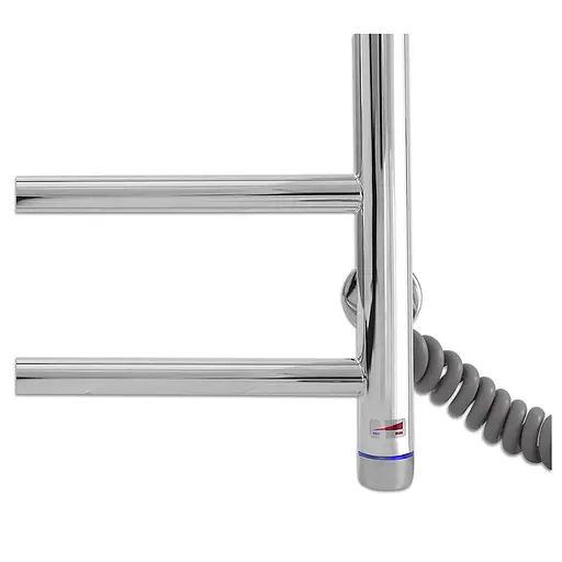 Електрична рушникосушарка Laris Альфа П6 400x600 Э права 73207456, Хром, Праве, Механічний - фото 5