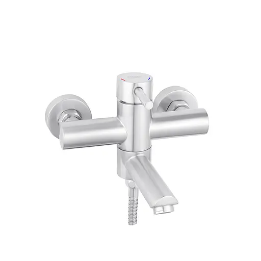 Змішувач для ванної Kroner KRP Edelstahl Klassisch - ESG060 CV022998 Хром матовый - фото 1