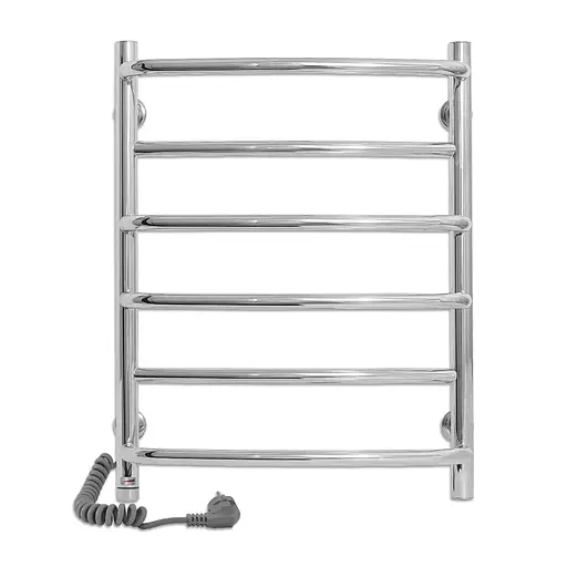 Электрический полотенцесушитель Laris Евромикс П6 450x600 Э сенсор S3 левый 73207676, Хром, Левое, Электронный - фото 1