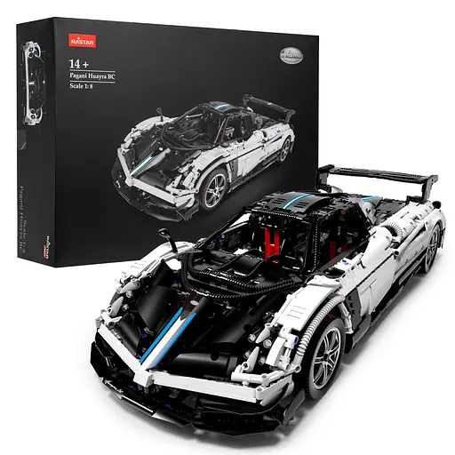 Машинка RASTAR автомобіль Pagani Huayra модель 1:8 деталей 2896 шт. білий 97910