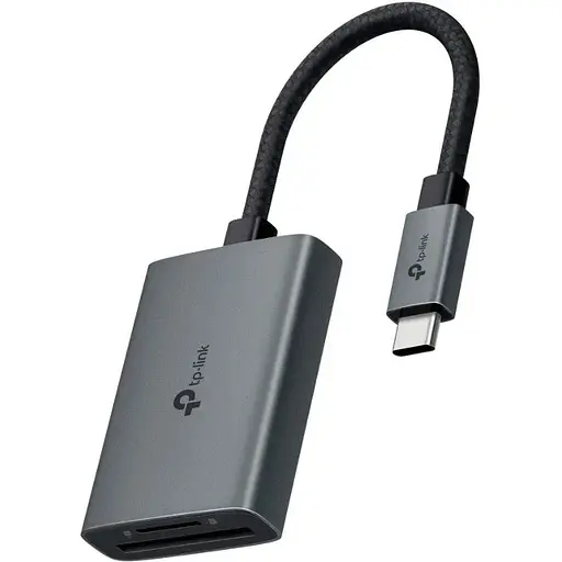 Кардрідер USB TP-Link, Grey, Type-C 3.0 - SD / microSD, 15 см (UA430C) - фото 1
