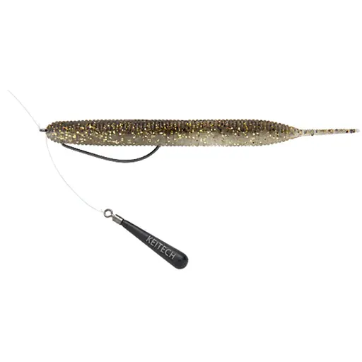 Силікон Keitech Sexy Impact 3.8" #418 Bluegill Flash (10 шт/уп) - фото 6