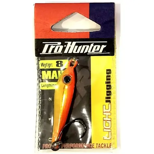 Пількер Prohunter Mahi with single hook 8g Помаранчевий (1013-9637.01.01)