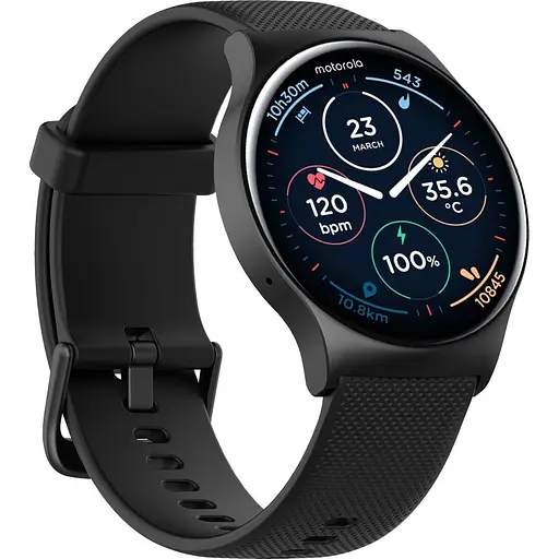 Смарт-часы Motorola Moto Watch 120 Phantom Black (MOSWZ120-PB) [138667] - фото 8