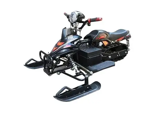 Електроснігохід Crosser S-1  (800W, 48V, 20Ah) на амортизаторах чорний