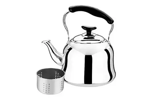 Заварочный чайник Edenberg EB-18051 1,0л с фильтром нержавеющей стали Серебристый - фото 1