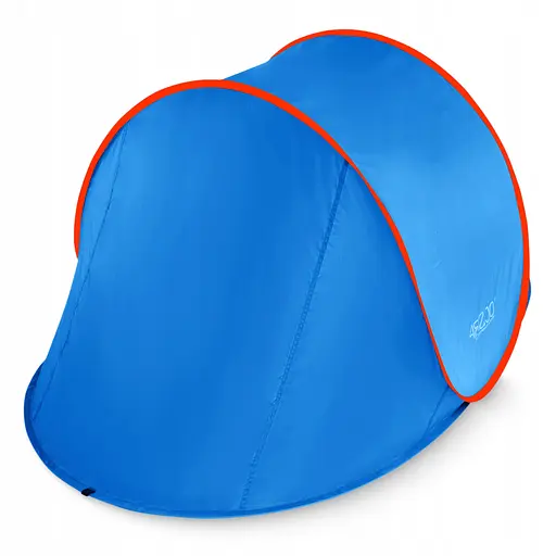 Намет пляжний 4FIZJO Pop-Up 195 x 120 см саморозкладний Blue/Red (P-5905973405164) - фото 4