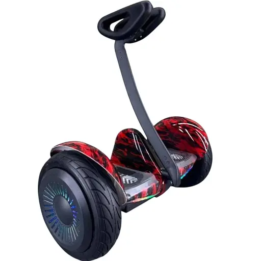 Гироскутер Ninebot Mini С Ручкой Красное пламя - фото 1