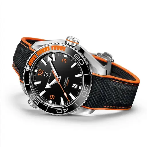 Наручний годинник чоловічий PD-1679 Silver-Black Pagani Design acs0031137 - фото 2