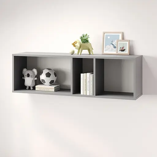 Полка настенная MebelStar Лилу 110x27x34 см Серая мышка (MBS-1366) - фото 2