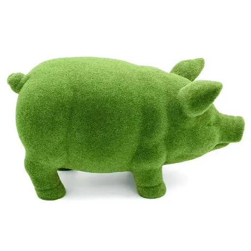 Декоративная фигурка Engard Green pig 35х15х18 см (PG-01) - фото 5