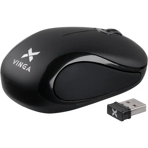 Мышка Vinga MSW-907 black - фото 3