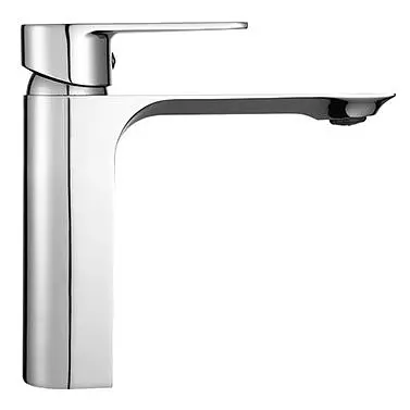 Смеситель для умывальника Rea Urban низкий хром REA-B9904 Хром - фото 2