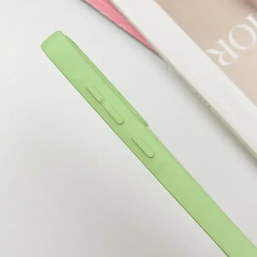 Чохол TPU Getman Liquid Silk Full Camera для Samsung Galaxy S23 FE Зелений / Pistachio - фото 4