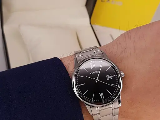 Годинник чоловічий Casio MTP-V002D-1B3 (модуль №2784) - фото 6