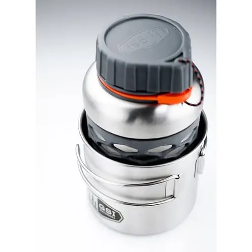 Кастрюля GSI Outdoors Glacier Stainless Bottle Cup/Pot 600 мл. (1099-68214) - фото 3