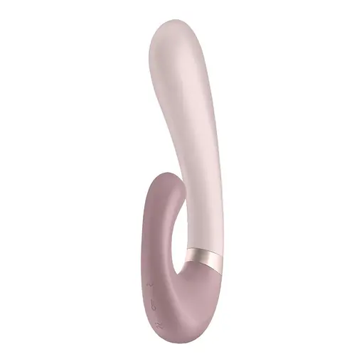 Вібратор-кролик Satisfyer Heat Wave 14х3.5 см рожевий - фото 2