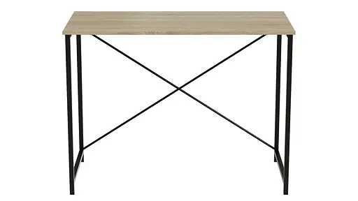 Стіл письмовий Line Лайт Ferrum-decor 750x1000x500 Чорний метал ДСП Дуб Сонома 16 мм (FRD-104839) - фото 7