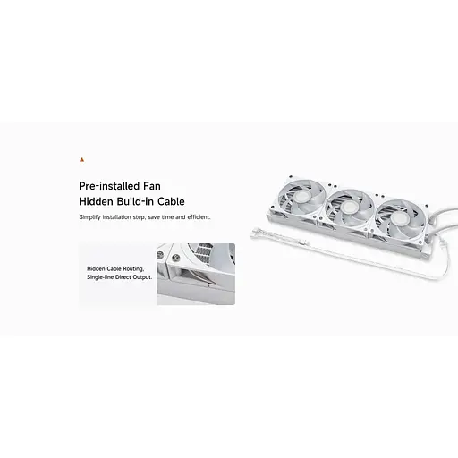 СВО PcCooler PсCOOLER GT360M ARGB Display White (GT360M-WHAWXX-GL) - фото 13