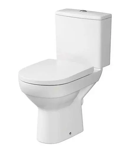 Унітаз-компакт Cersanit City 602 CleanOn 011 3/5 л з дюропластовим сидінням SoftClose+QuickRelease 30412 - фото 1