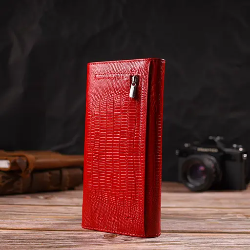 Жіночий шкіряний гаманець Canpellini 19х9.6х2 см acs0025534 - фото 7