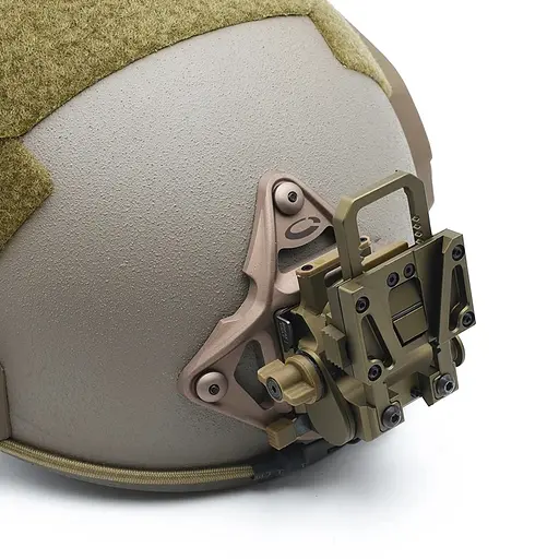 Удлиненное NVG крепление для ПНО c DOVETAIL интерфейсом "Ласточкин хвост" L4G24 long edition, золотистый (100986-L) - фото 7