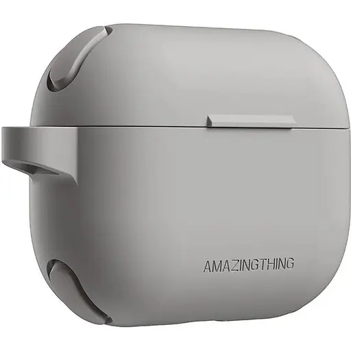 Чехол AmazingThing Omni GripClip Case для Airpods Pro 2 Titan Grey [131667] - фото 2