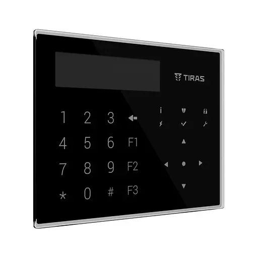 Клавіатура Tiras K-GLCD Black з OLED-дисплеєм (21-00018) - фото 2