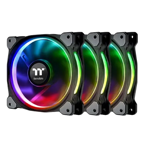 Вентилятор Thermaltake Riing Plus 12 RGB Black Premium Edition (3-Fan Pack) (CL-F053-PL12SW-A)