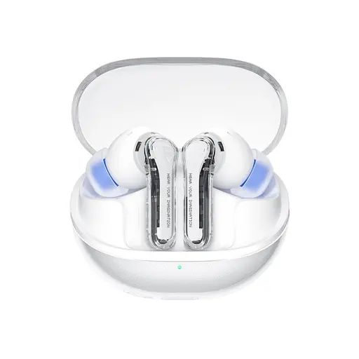 Навушники бездротові SoundPEATS Clear TWS стерео гаранітура в кейсі біла - фото 2