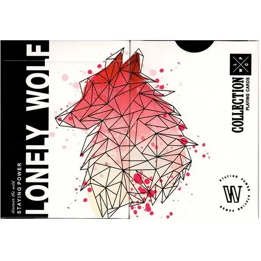 Карти гральні United States Playing Card Company Bocopo Lonely Wolf Pink Edition (PC_BLNWP)