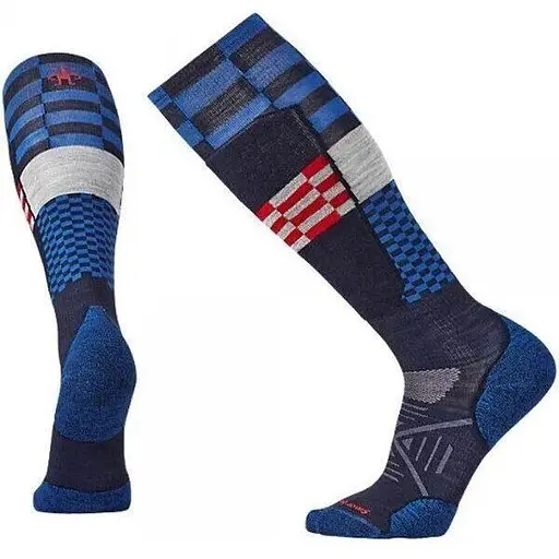 Шкарпетки Smart Wool Men's PhD Ski Light Elite Pattern M Navy (1033-SW 15034.201-M)