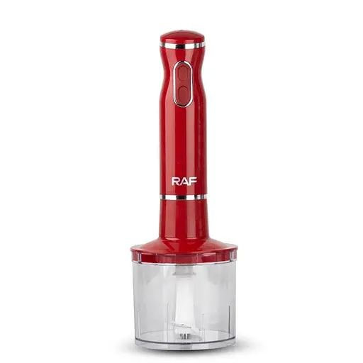 Погружной кухонный блендер RAF R.340R Красный 2000 Вт - фото 3