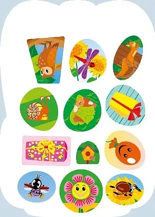 Рюкзачок із наліпками. Їжаченя Зірочка - фото 4