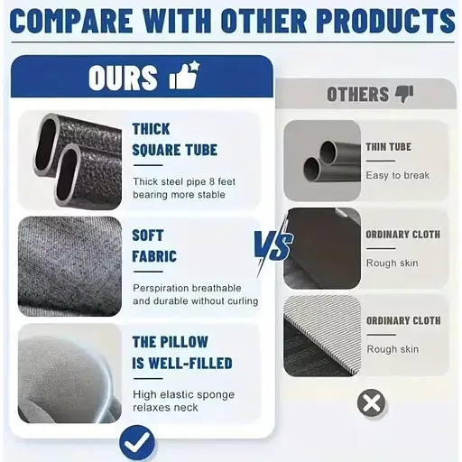 Портативная раскладная кровать для взрослых 5 уровней высоты - фото 5