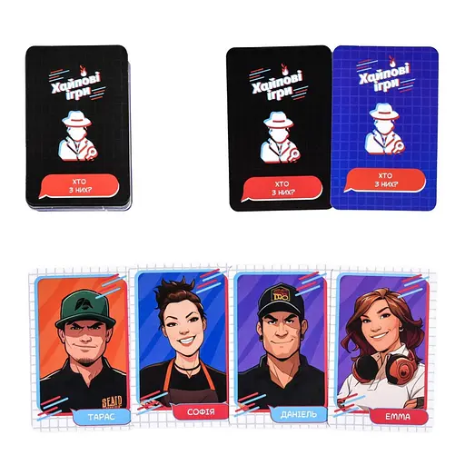 Настільна гра "Хайпові ігри 3 в 1" Strateg 30946 інструкція, гральні картки - фото 6