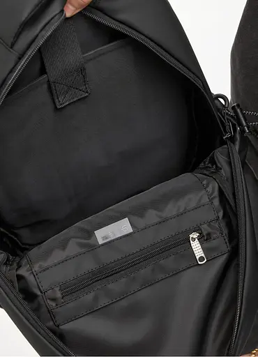 Мужской рюкзак Sambag Zard Neo черный с декором 43 х 27 х 13 см (25000264m) - фото 8