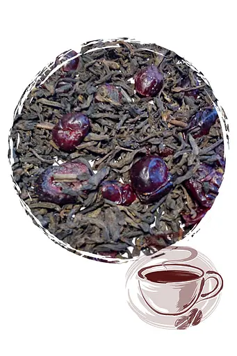 Чай Brayval Пу-Ер з вишнею 100 г - фото 1