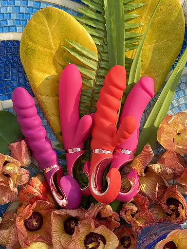 Вібратор Gvibe Gjay Mini 19 см (рожевий) - фото 3