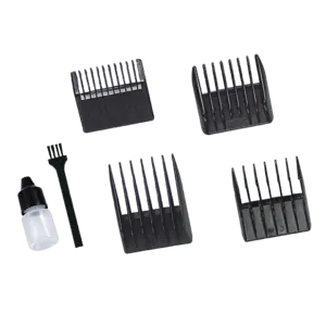 Машинка для стрижки волосся MAGIO МG-593, 25Вт, 4 нас., титанове покрыття ліз - фото 2